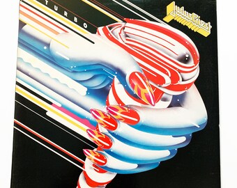 Vintage Judas Priest Turbo Album Vinyl LP Record Original 80s 12