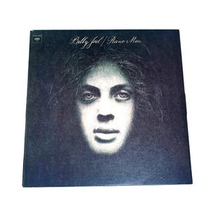 Vintage Billy Joel Piano Man LP Album Record Vinyl Excellent 1973 70s 12&quot; Worse Comes to Worst