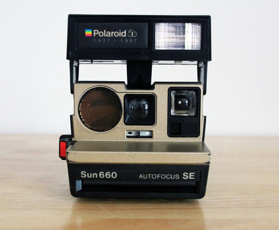 Polaroid Sun 660 50th Anniversary Edition AF SE Instant Film - Etsy