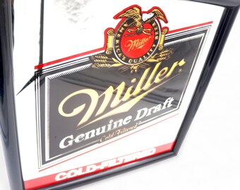 Vintage 1990's Miller Genuine Draft Sign 18