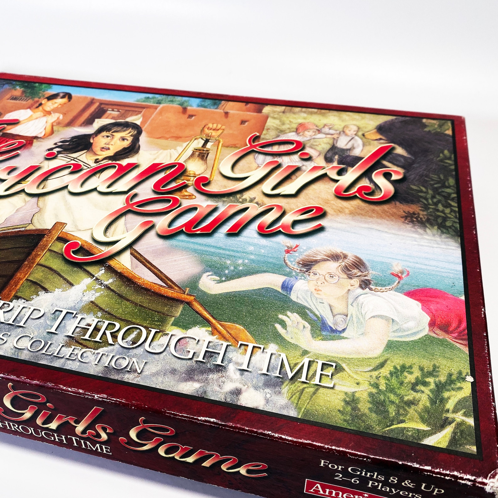 Vintage the American Girls Game Board Game 100 Complete 1999 Etsy