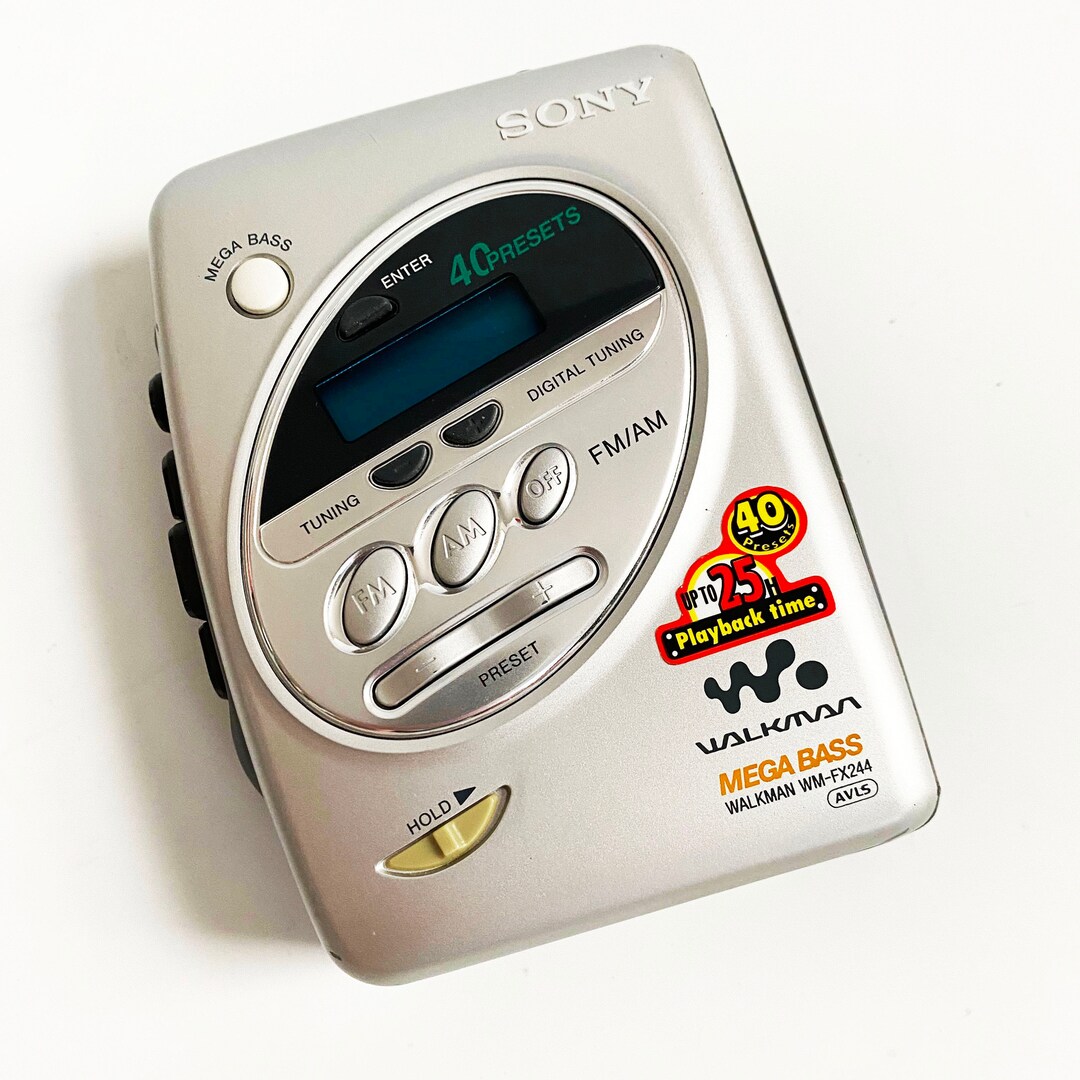 WALKMAN - 初代WALKMAN Vintage Sony Walkman WM-FX244 Cassette AM/FM Mega Bass
