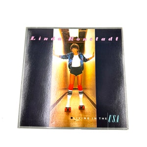 Vintage Linda Ronstadt Living in the USA LP Album Record Vinyl 1978 Original Pressing