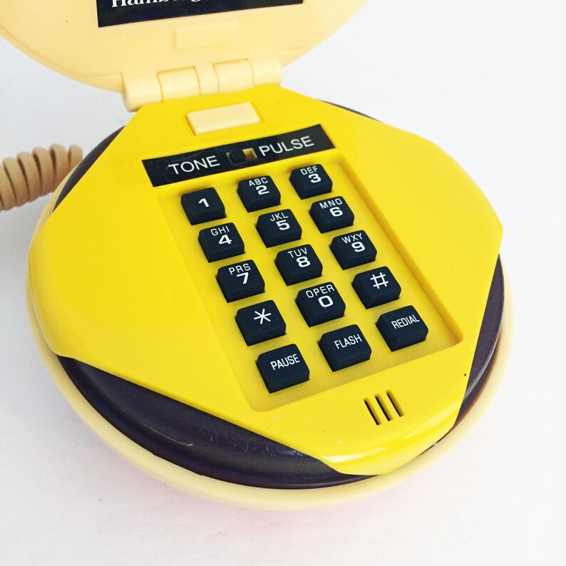 Vintage Novelty Juno Hamburger Phone 1990s Working Burger Etsy