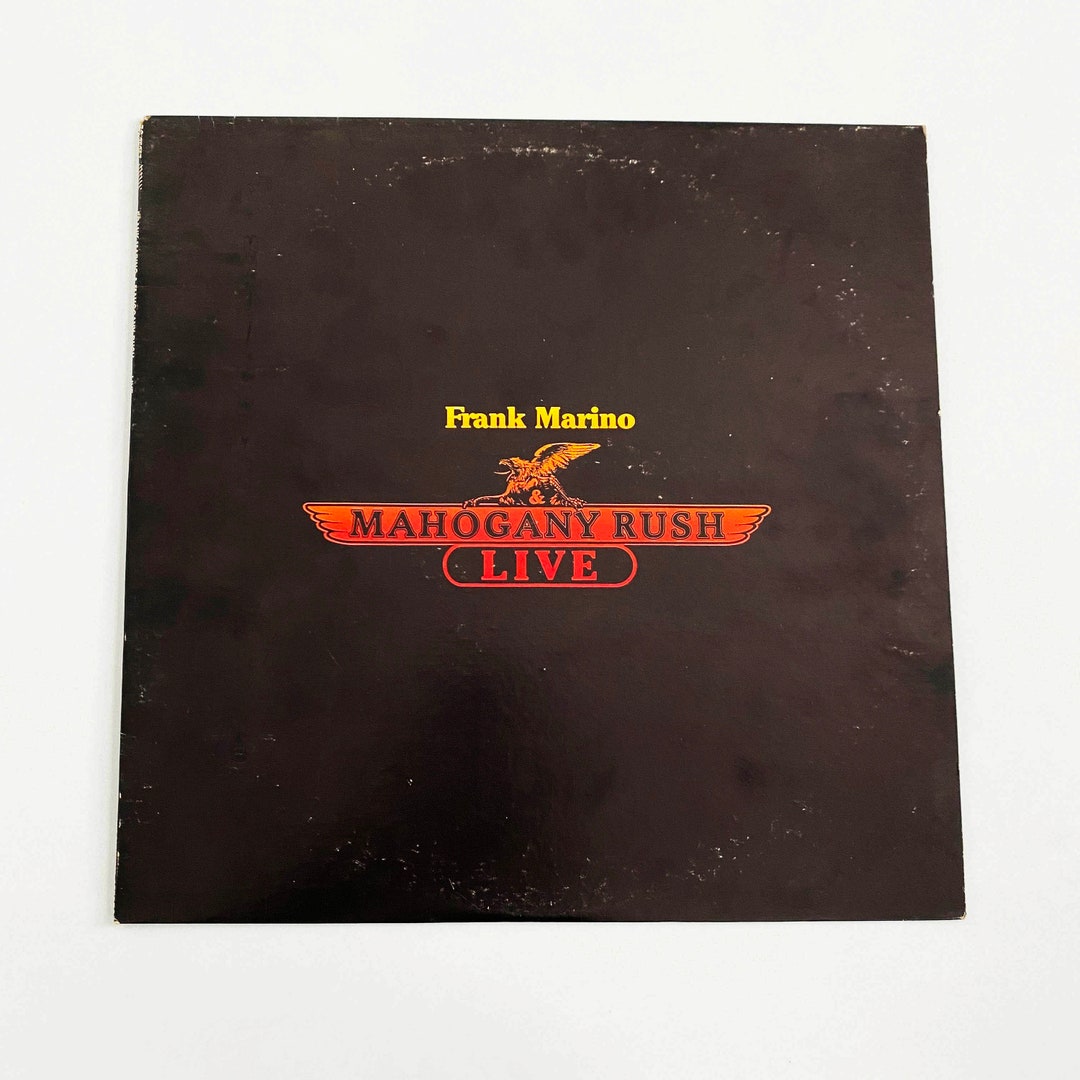 Vintage Frank Marino Mahogany Rush Live 1978 Vinyl LP Record Vinyl