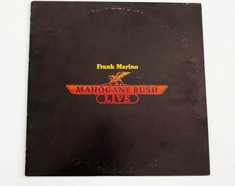Vintage Frank Marino Mahogany Rush Live 1978 Vinyl LP Record Vinyl