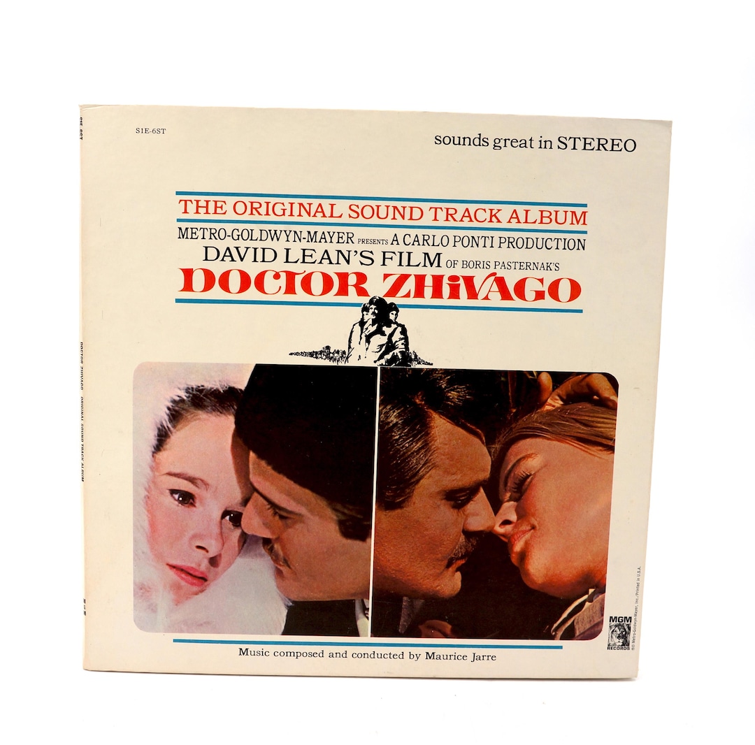 Vintage Original 1965 Doctor Zhivago Soundtrack Record Vinyl Album