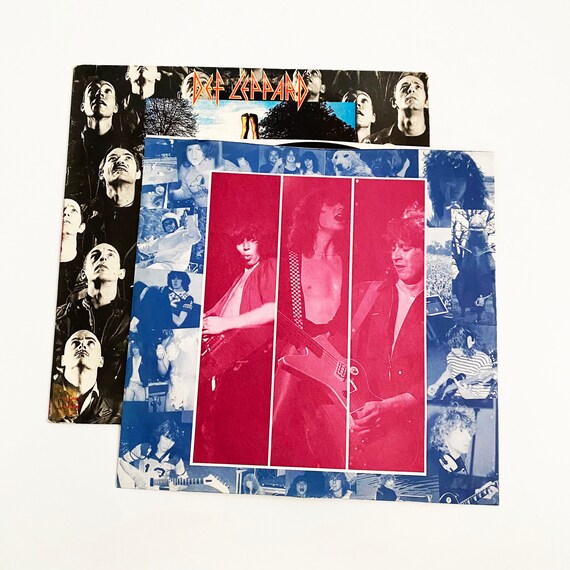 80s名盤LP6枚セット H&O(帯付)/プリファブ/アズテック他 Vintage Def Leppard High N Dry Vinyl Record LP 1981 Album 12