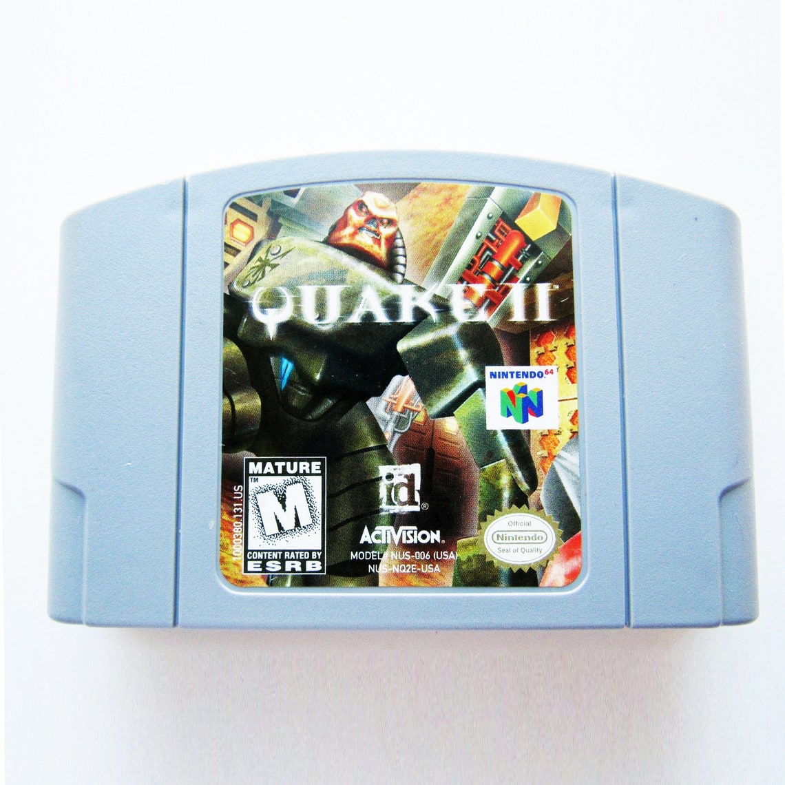 Vintage Quake II Nintendo 64 Tested Works Very Clean N64 Video Etsy