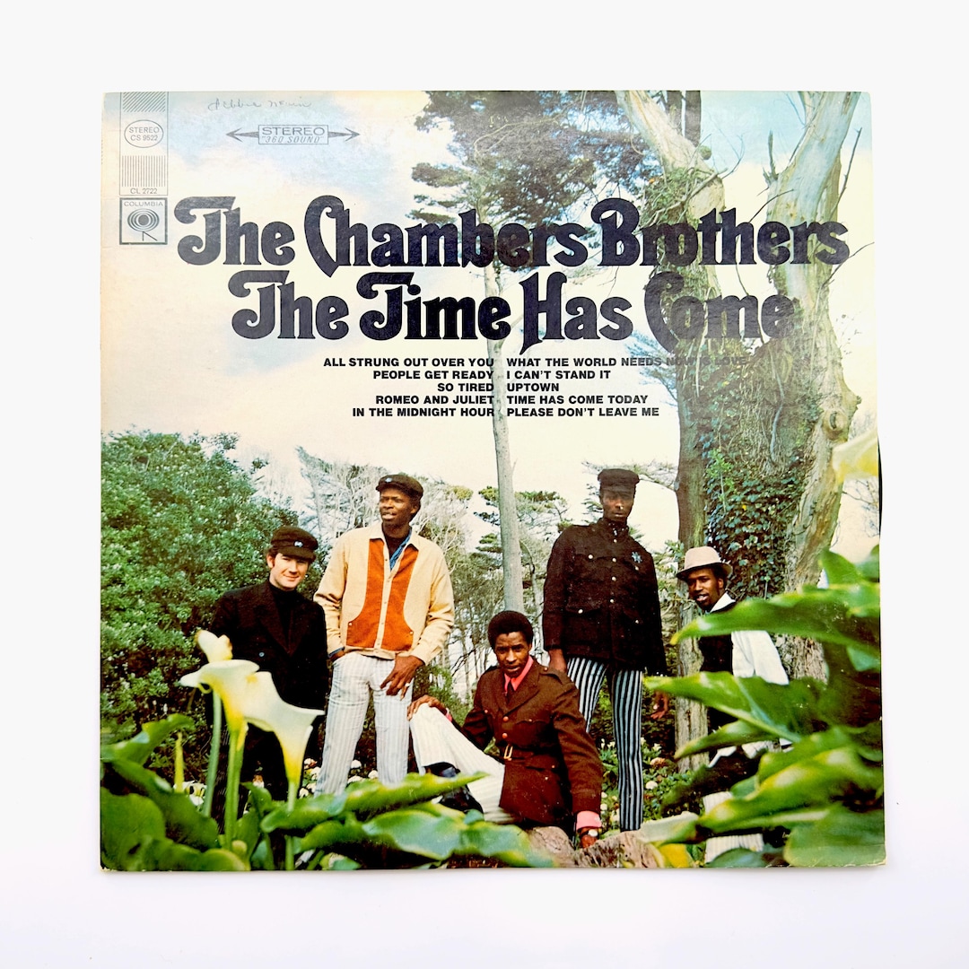 Vintage the Chambers Brothers the Time Has Come Vinyl Record LP