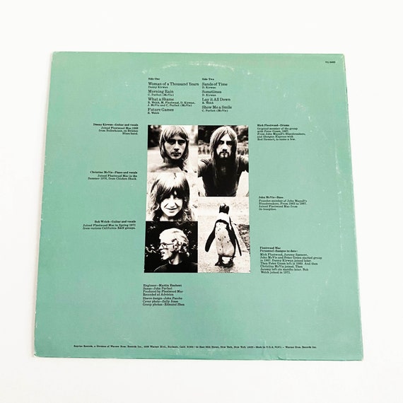 Vintage Fleetwood Mac Future Games LP 1971 Record Album