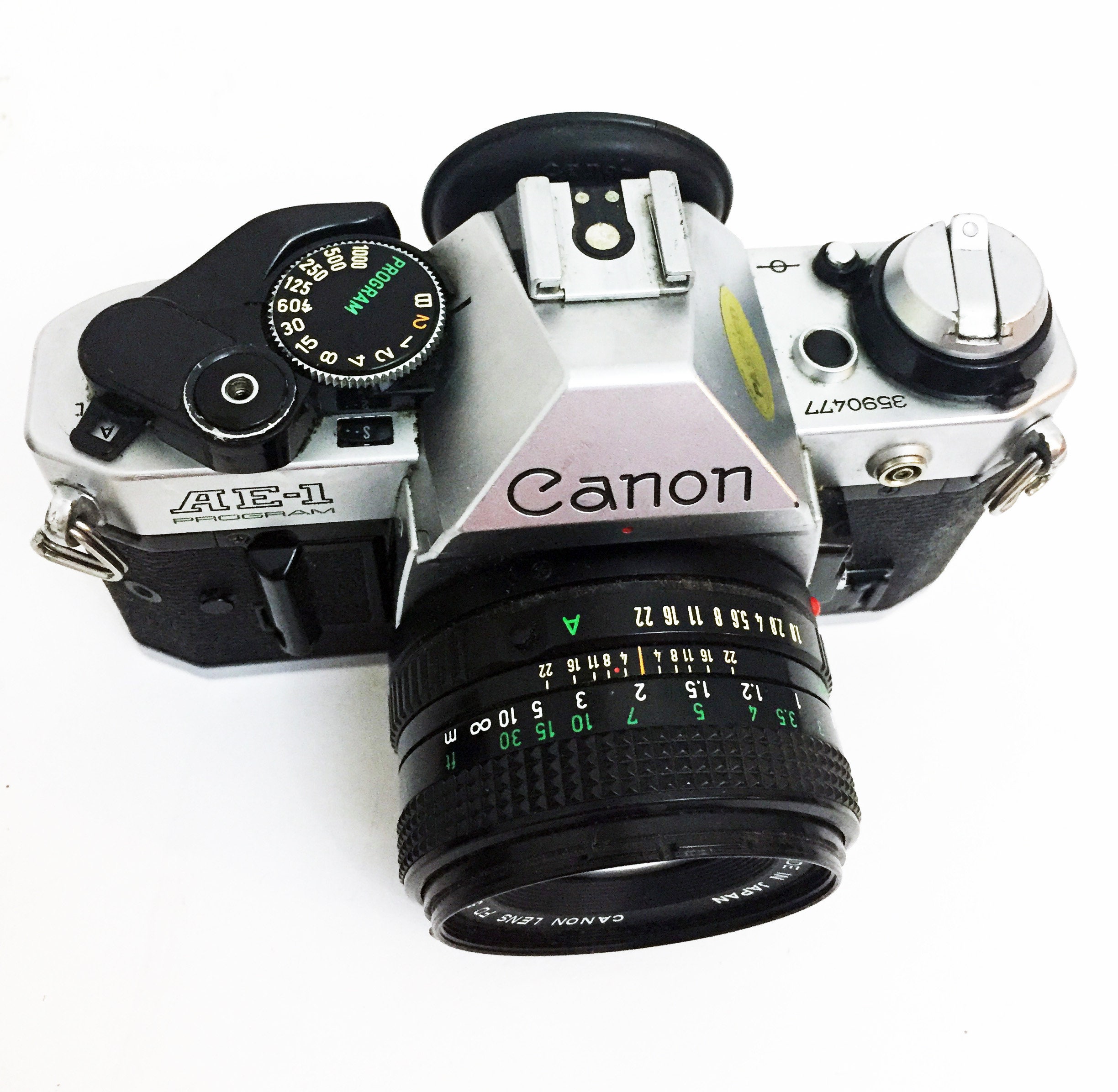 For Canon AE-1 Program tested AE-1 Canon FD 50mm F1.8 manual lens working in excellent condition