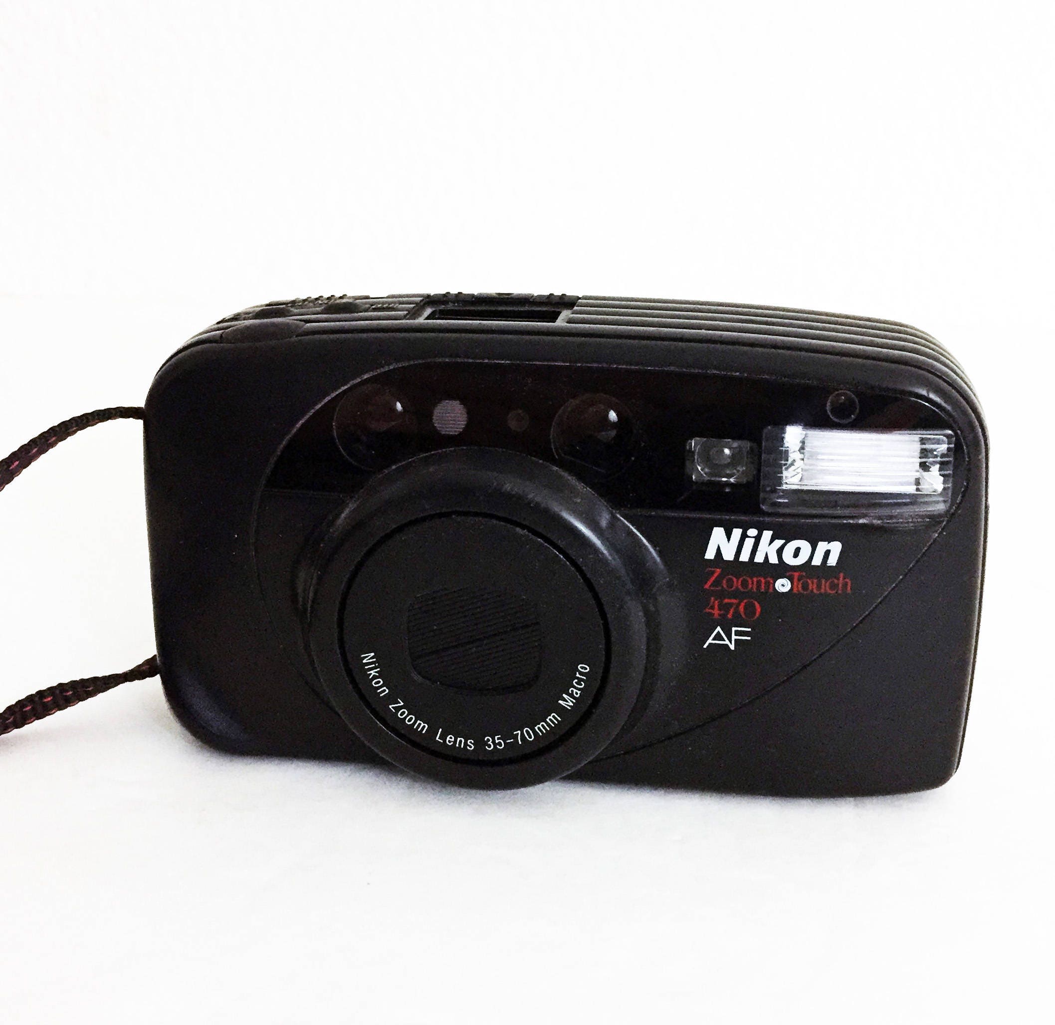 フィルムカメラ Nikon Zoom Touch 470 AF 35mm film Camera Vintage Nikon Zoom Touch 470 AF 35mm Point and Click Film