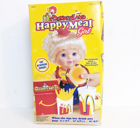 mcdonalds happy meal girl doll