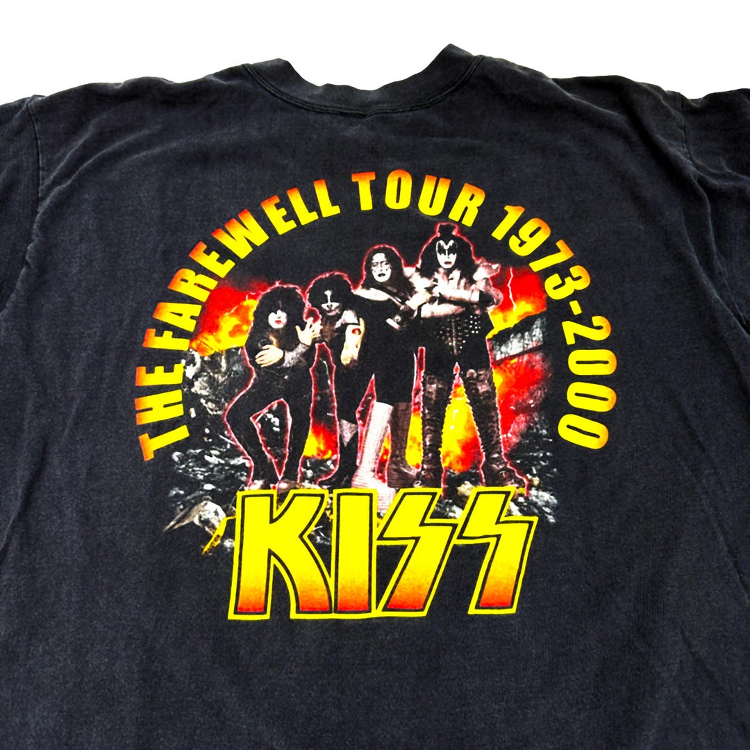 Vintage KISS the Farewell Tour 1973-2000 Authentic 2000s Y2k