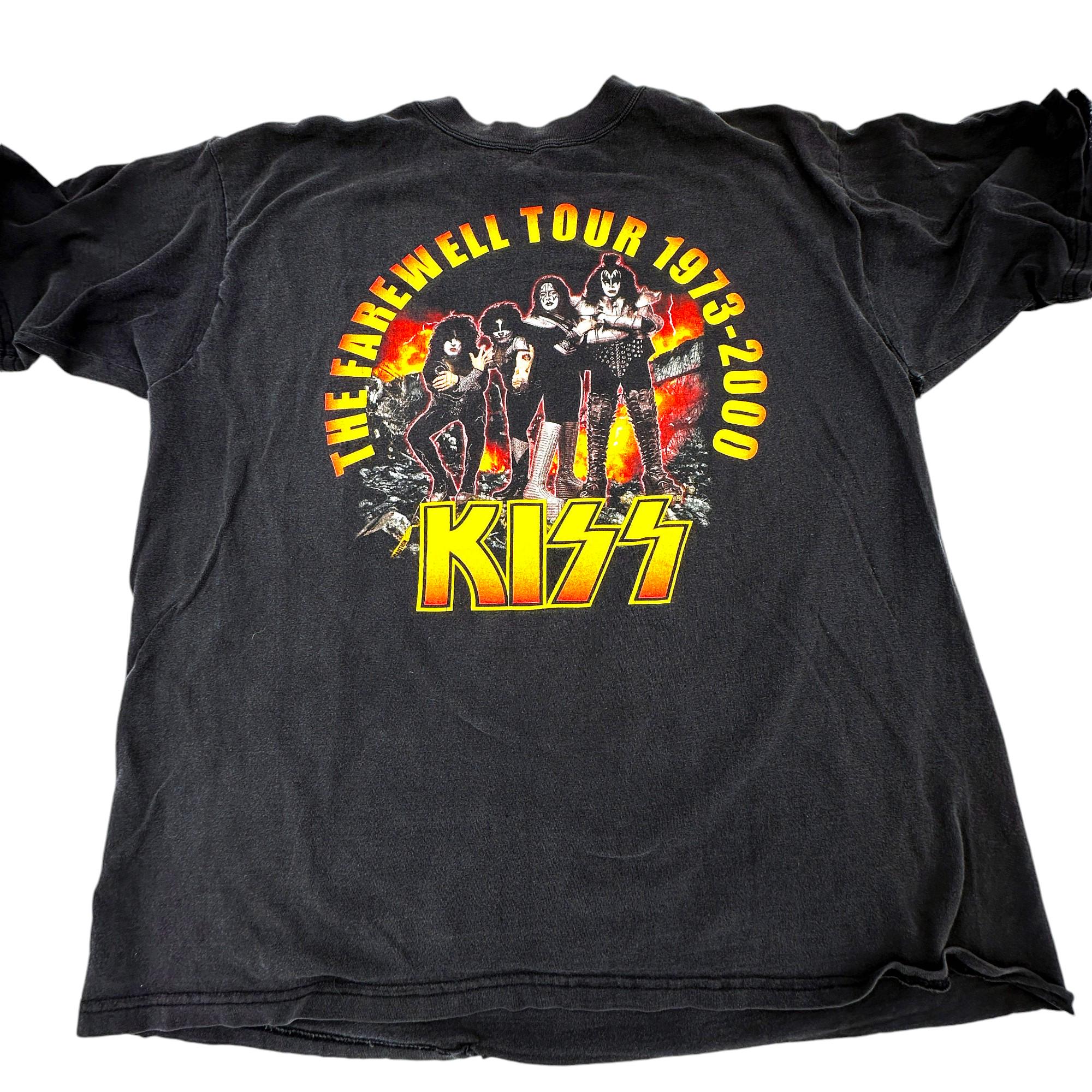 KISS THE FAREWELL TOUR 1973-2001 Tシャツ KISS Short Sleeve T-Shirt: Sayonara Japan The Farewell Tour