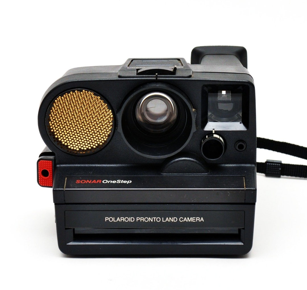 Vintage Polaroid Sonar Pronto Instant Land Camera SX-70 Film Vintage Polaroid Sonar Pronto Instant Land Camera SX-70 Film
