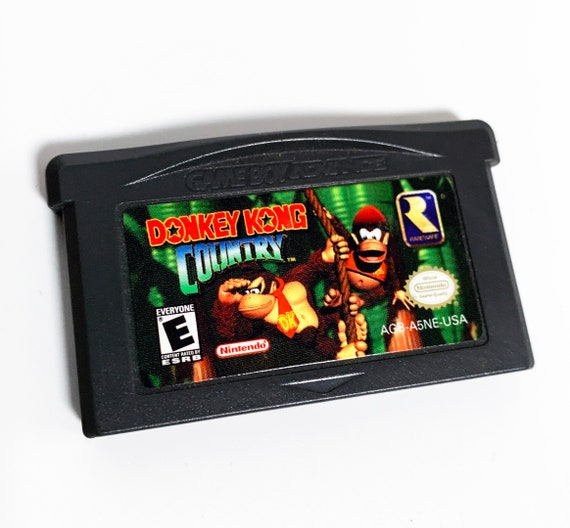 digital Perpetual bitter Nintendo Donkey Kong Country Gameboy Advance GBA Video Game - Etsy