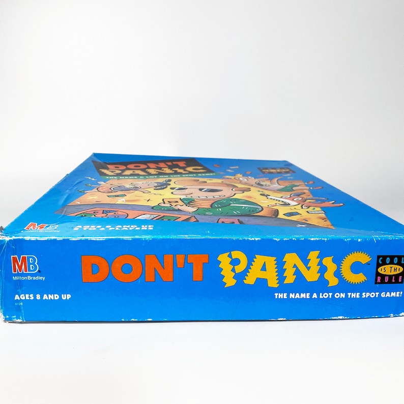 Vintage Dont Panic Board Game by Milton Bradley 100 Complete