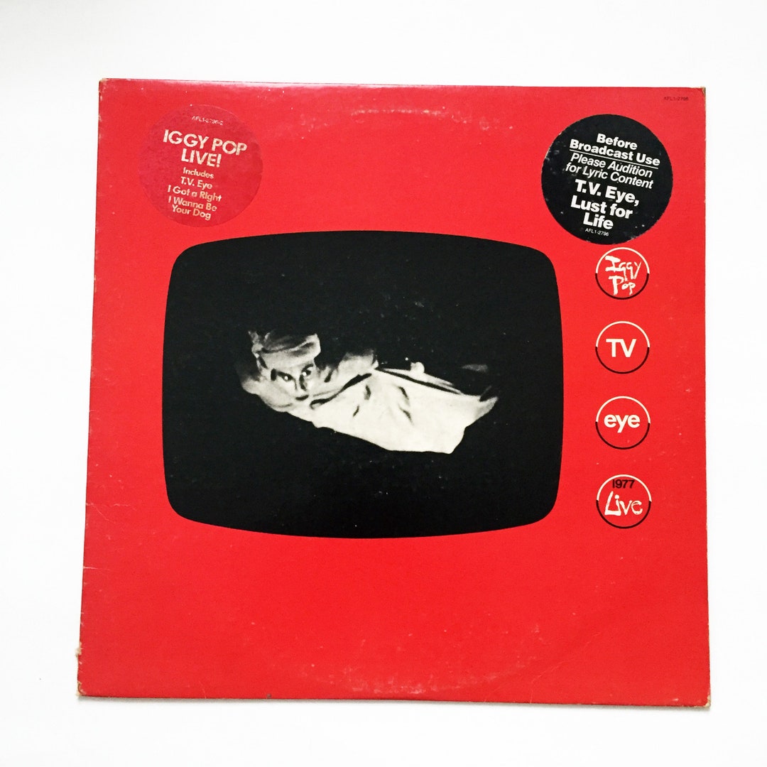 Iggy Pop – TV Eye 1977 Live – Vinyl (LP, Album), 1978