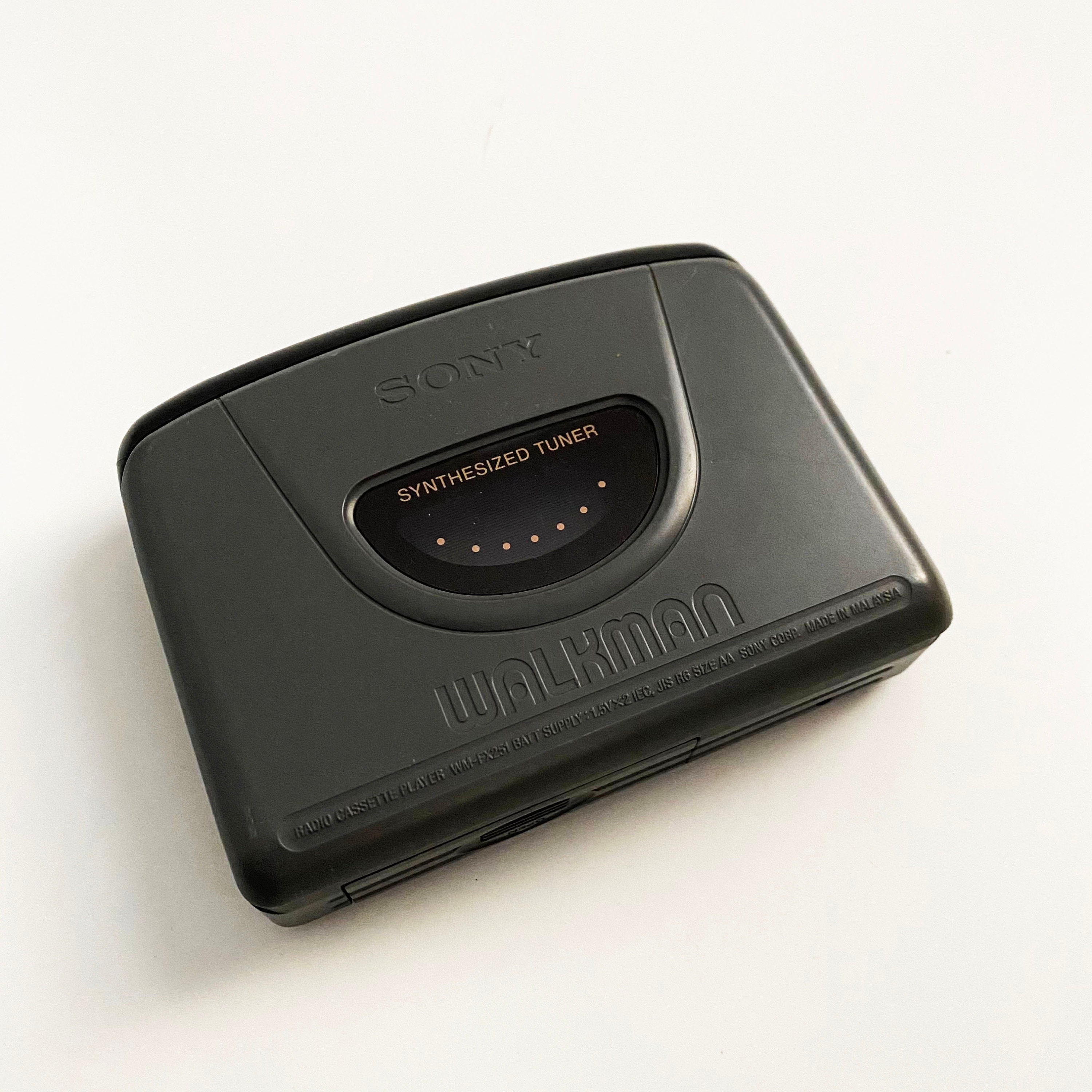 Vintage Sony Walkman WM-FX321 reproductor de cinta de casete estéreo  portátil AM/FM Radio funciona negro -  México