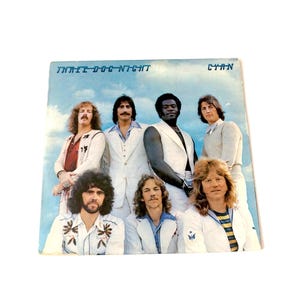 Vintage Three Dog Night Cyan Vinyl LP Record Original Excellent 12&quot; 1973 70s