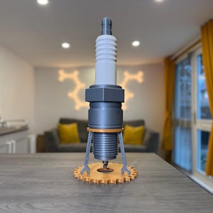 Spark plug Lamp (LED strip or LED puck)