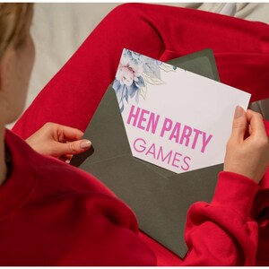 Bachelorette / Hen party games digital download