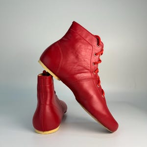 Leather Jazz Dance Boots