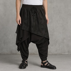 Layered Skirt Pants - Etsy