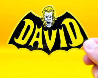 David - The Lost Boys Vampire 4" Vinyl Sticker