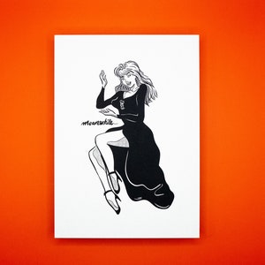 Twin Peaks Laura Palmer Meanwhile Pin-up - 5x7 Print
