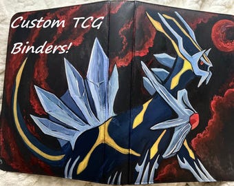 Custom Painted TCG Binder