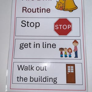 Poster Feuerwehrübung