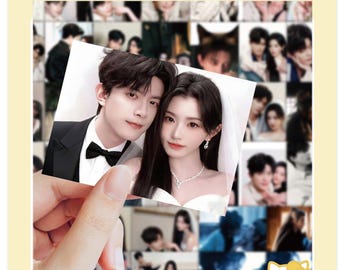 Pursuit of Jade Qi Min & Yu Jianjian Sticker,56 sheets  journal decor, phone case DIY