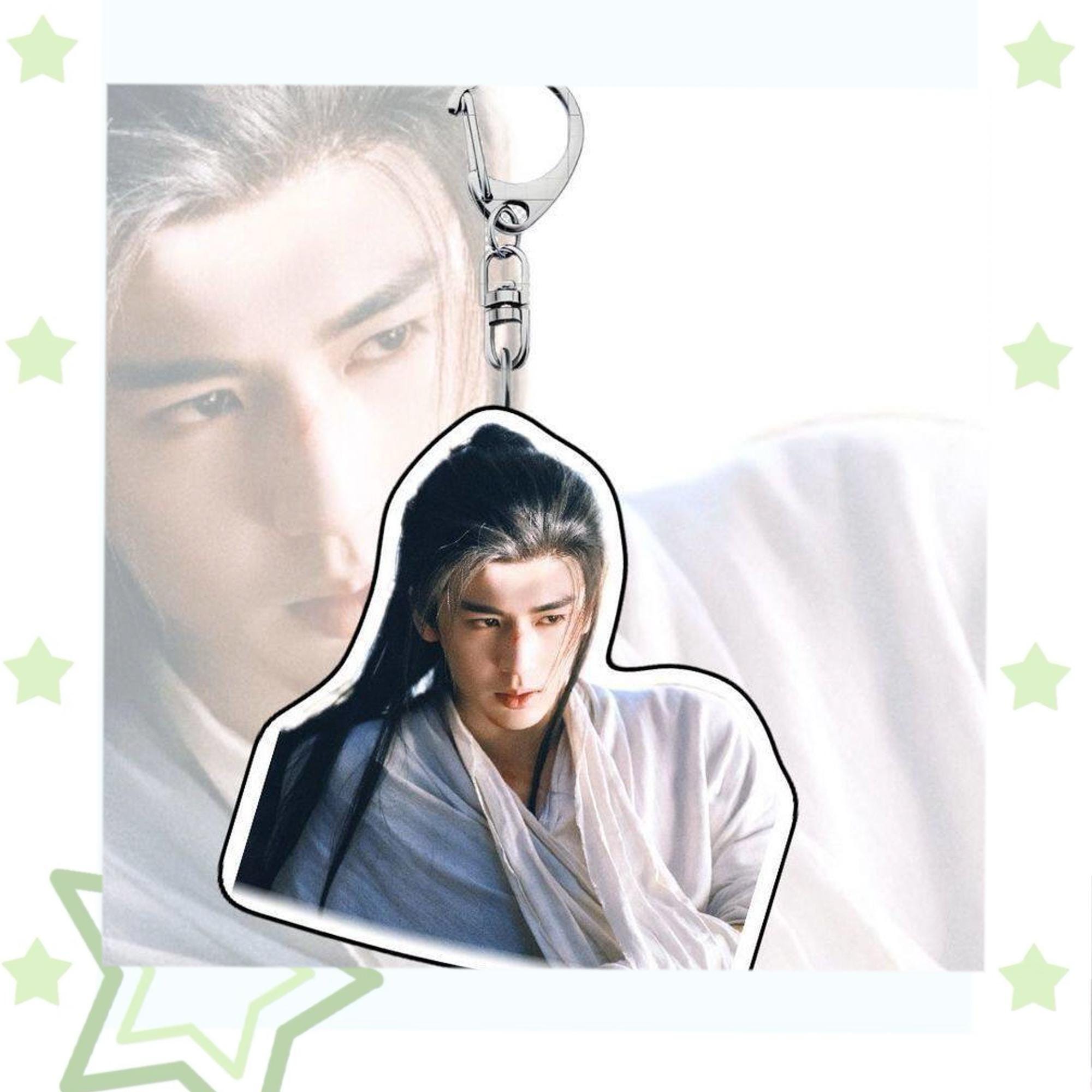 Xie Zheng Ancient General Style Keychain,pursuit of Jade 5cm Charm