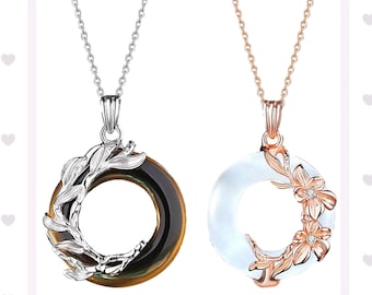 Heaven Official's Blessing Hua Cheng and Xie Lian Ancient Style Couple Pendant/Necklace,Hanfu Cosplay Accessories