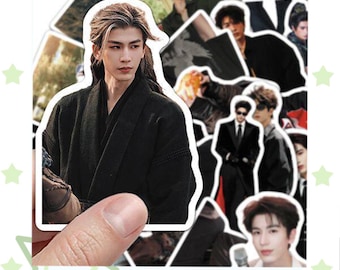 Zhang Linghe Multi-style Sticker ,Pursuit of Jade Xie Zheng-themed 50 Waterproof Sticker Pack