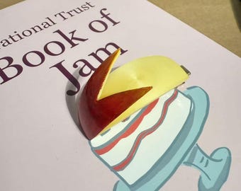 Caleb Rabbit Apple 3D Hair Clip, Love and Deep Space Caleb Apple Hair Clip, Caleb Apple, Cosplay, Anime Hair Accessories,사랑과 깊은 우주.