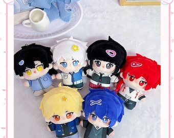 Link Click  10cm Chibi-style Cotton Doll,(Cheng Xiaoshi / Lu Guang / Qiao Ling / Vein / Liu Xiao / Xia Fei), Plush Keychain