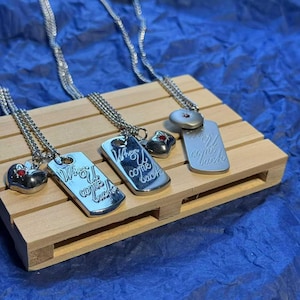 Caleb Necklace Fine Accessories, Love and Deep Space Caleb When You Come Back Pendant,사랑과 깊은 우주，기욱, 심성훈, 이서언.