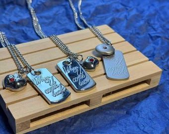 Collar Caleb Accesorios finos, Amor y Espacio Profundo Caleb Cuando Vuelvas Colgante,사랑과 깊은 우주,기욱, 심성훈, 이서언.