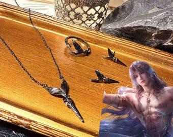 Love and Deep Space, Raphael Fishtail Dart, Raphael Fishtail Dart set necklace, earrings, ring愛と深宇宙,사랑과 깊은 우주,cosplay.