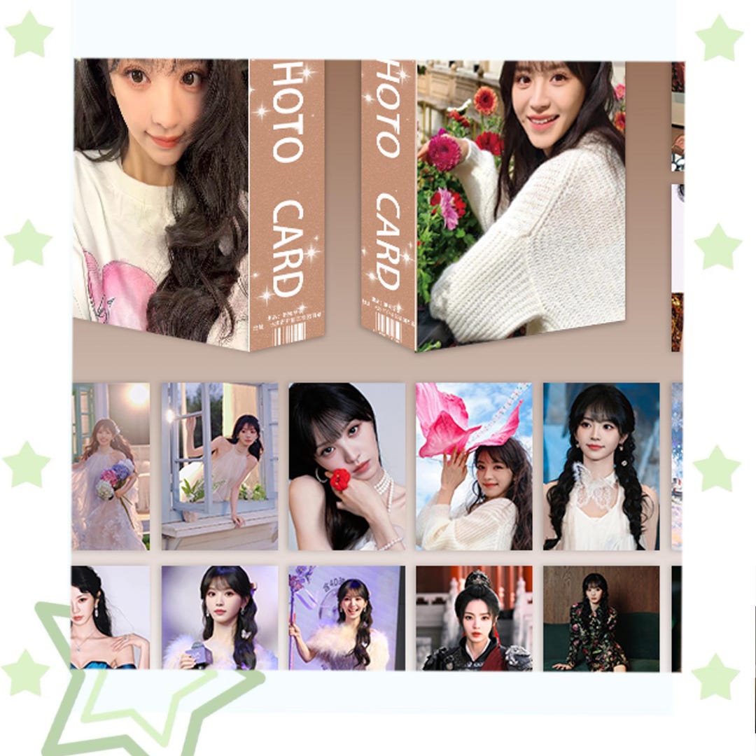 Tian Xiwei Lomo-style Collectible Cards,55 LOMO Cards, Fan Merchandise ...