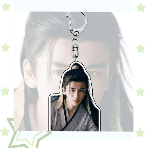 アクセサリー shin suken Xie Zheng Ancient General Style Keychain,pursuit of Jade 5cm Charm