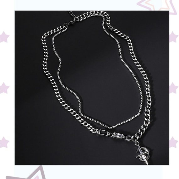 Dylan Wang Style Layered Star Necklace,durable design jewelry,fan merchandise