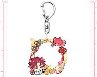 Link Click Photo Frame Keychain,acrylic charm,VEIN，Felix, Xavier fan collectible gift