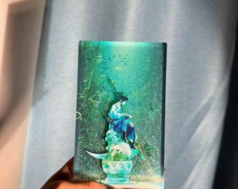 Genshin Impact Little Quicksand acrylic figure, made by fans, quicksand decorations, comic peripherals.