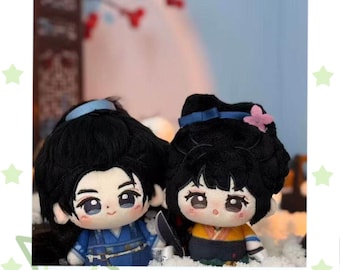 Pursuit of Jade  Couple Character Cotton Doll，10cm Plush desk ornaments