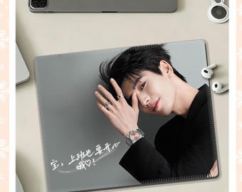 Zhang Linghe Suit Portrait Mouse Pad,Pursuit of Jade Gaming Desk Mat